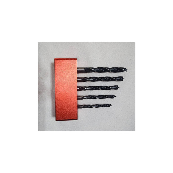 drill bit guide with drill bits. - Picture 5 of 6